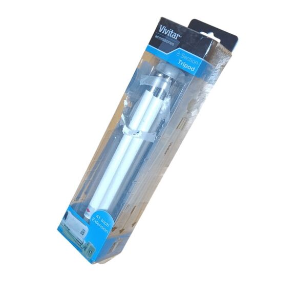 Vivitar 8 Section Camera Tripod VIV-MPT-150W White - Picture 8 of 10